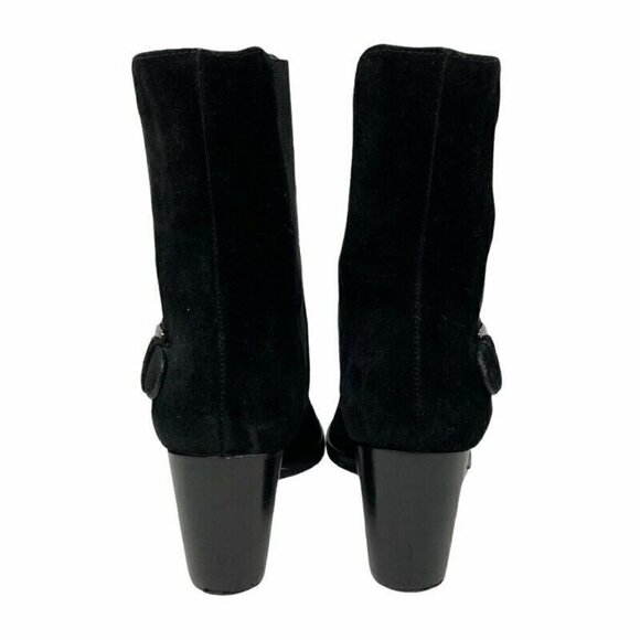 Cole Haan Womens Ankle Boots Black Leather 5.5 - Picture 2 of 9